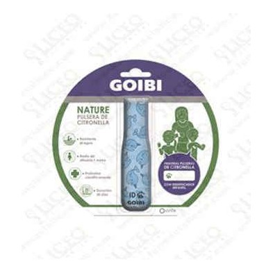 GOIBI PULSERA NATURE CITRONELA AZUL