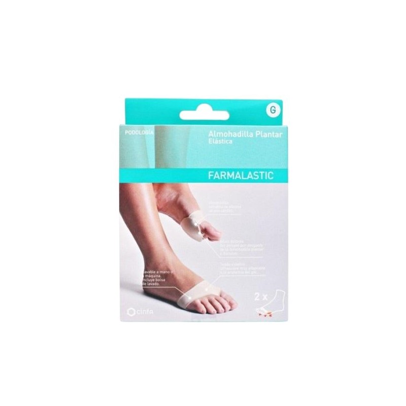 ALMOHADILLA PLANTAR FARMALASTIC GEL DE SILICONA T 39-41