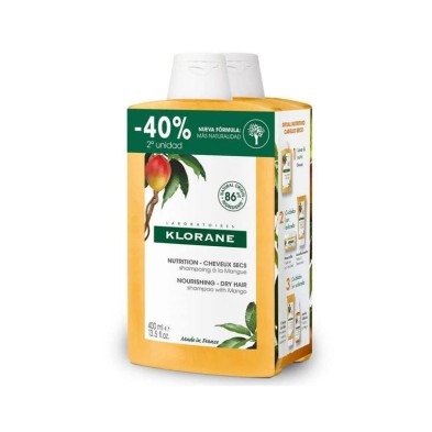 PACK DUO CHAMPU MANGO 400ML 2ª40%