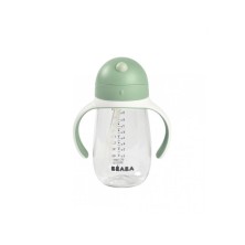 BEABA TAZA CON PAJITA 300ML VERDE SALB¡VIA