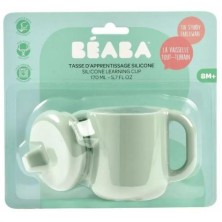 BEABA TAZA APRENDIZAJE SILICONA VERDE SALVIA
