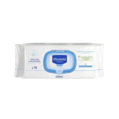MUSTELA TOALLITAS HUMEDAS SUAVIZANTES 70 TOALLITAS