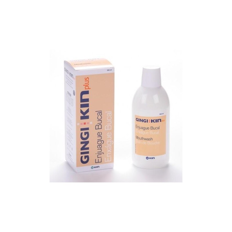 GINGI KIN PLUS ENJUAGUE BUCAL 500 ML