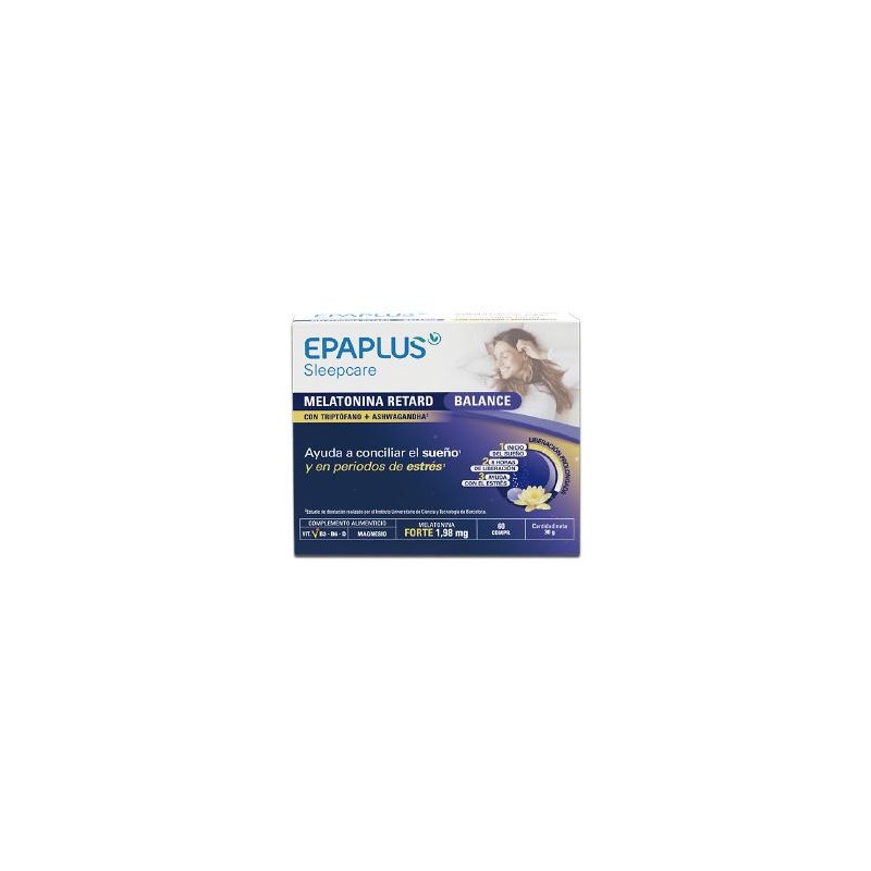 EPAPLUS SLEEPCARE MELATONINA RET BALANCE 60 COMP