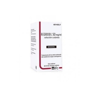 REGAXIDIL 50 MG/ML SOLUCION CUTANEA 1 FRASCO 60