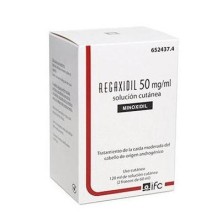 REGAXIDIL 50 MG/ML SOLUCION CUTANEA 2 FRASCOS 60