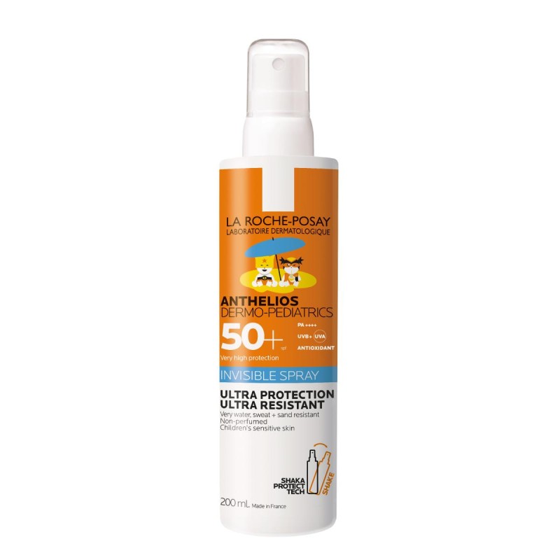 ANTHELIOS SPF- 50+ DERMOPEDIATRICS SPRAY LA ROCHE POSAY 200 ML