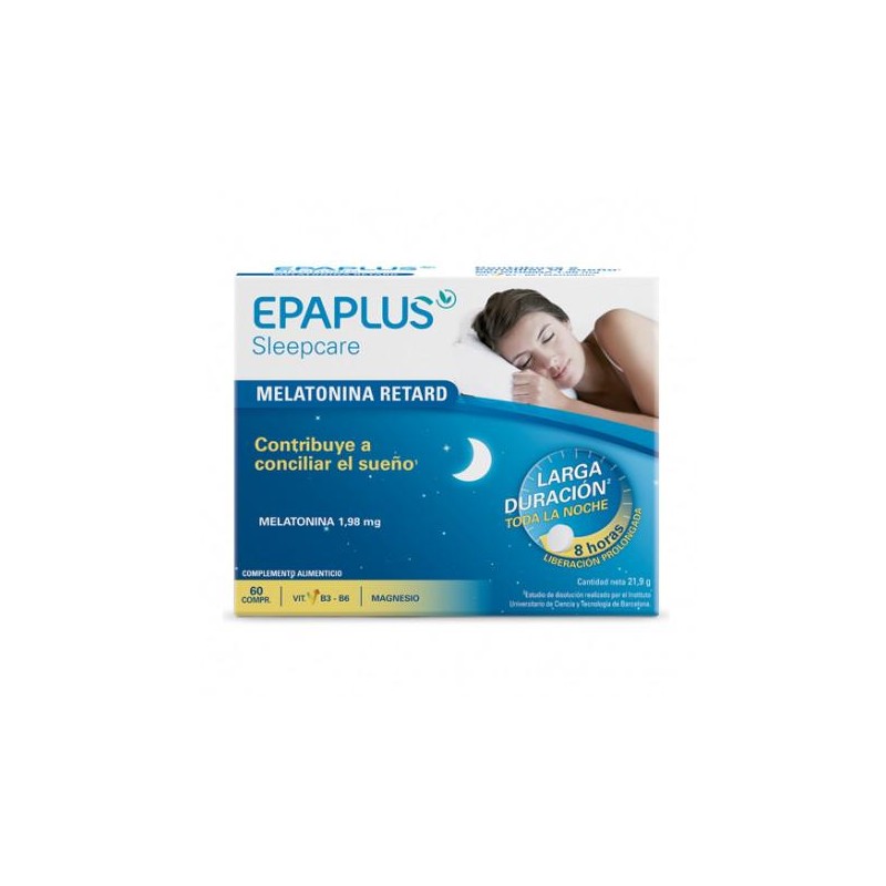 EPAPLUS SLEEPCARE MELATONINA RETARD 60 COMPRIMIDOS