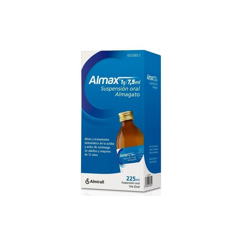 ALMAX 1 G/7.5 ML SUSPENSION ORAL 225 ML