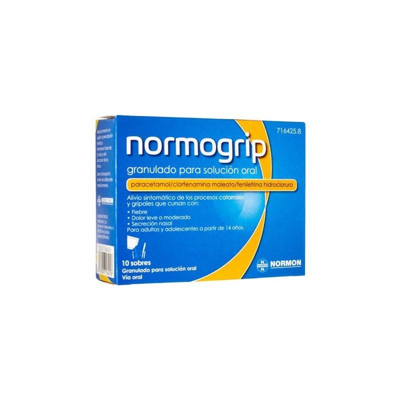 Normogrip 10 Sobres