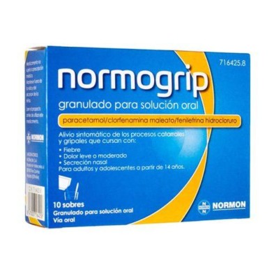 Normogrip 10 Sobres