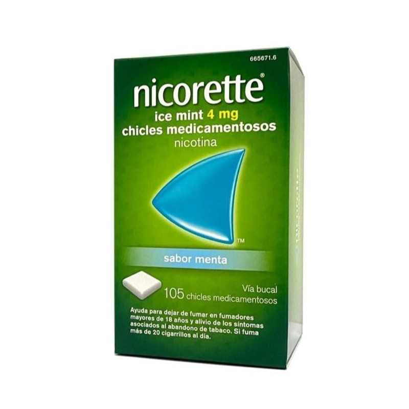 NICORETTE ICE MINT 4 MG 105 CHICLES