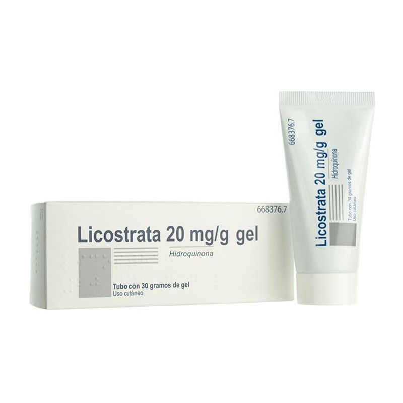 LICOSTRATA 20 MG/G GEL TOPICO 30 G