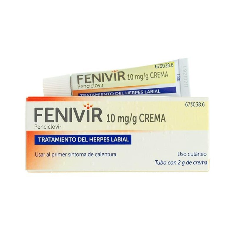 FENIVIR 10 MG/G CREMA 2 G