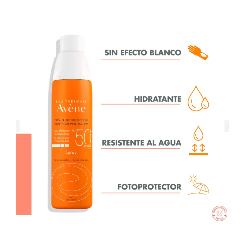 Avène Spray SPF 50+ 200 ml