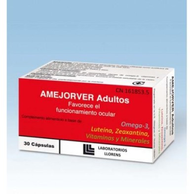 AMEJORVER ADULTOS 30 CAPSULAS