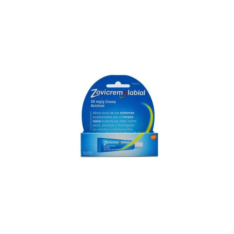 Zovicrem Labial 50Mg/g