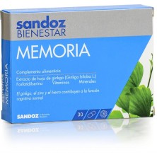 SANDOZ BIENESTAR MEMORIA 30 CAPSULAS