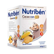 NUTRIBEN CACAO CON GALLETAS MARIA 500 G