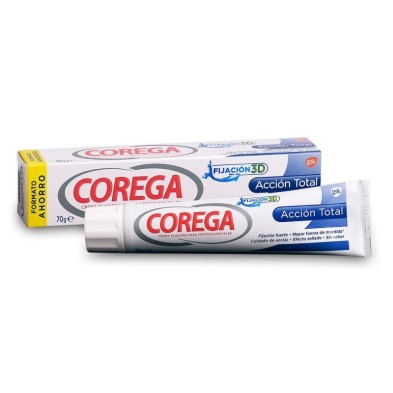 COREGA TOTAL CREMA FIJADORA FIJACION 3D 70 G