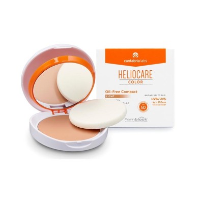 HELIOCARE SPF 50 COMPACTO OIL FREE COLOR LIGHT 10 G