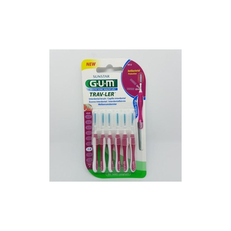 CEPILLO INTERDENTAL VIAJE GUM 1612 TRAV-LER 1,4 MM