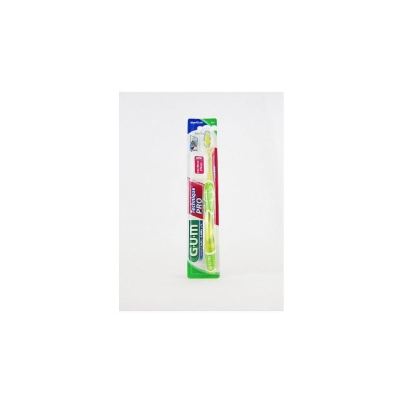 CEPILLO DENTAL ADULTO GUM 528 TECHNIQUE PRO MEDIO