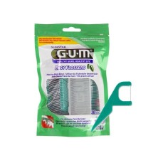 GUM- 890 EASY FLOSSERS SEDA DENTAL APLICADOR 30 UNIDADES