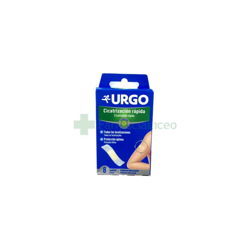 URGO CICATRIZACION RAPIDA HIDROCOLOIDE 8 APOSITO