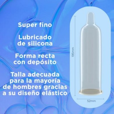 DUREX INVISIBLE EXTRA FINO EXTRA SENSITIVO 12 UNIDADES