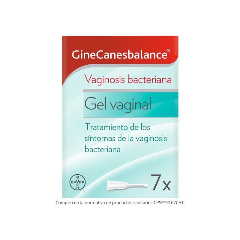GineCanesbalance Gel Vaginal 7 Tubos