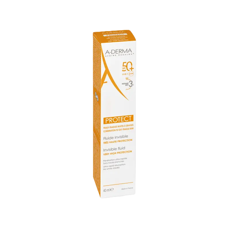 A-Derma Protect Fluido SPF 50+ Invisible