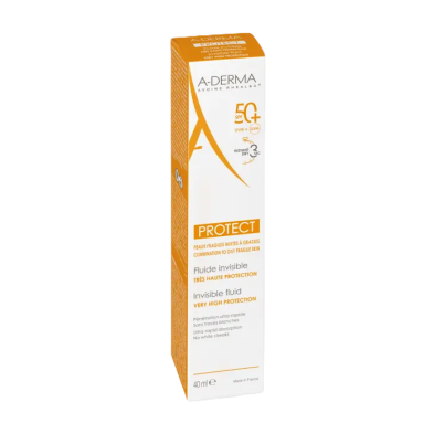 A-Derma Protect Fluido SPF 50+ Invisible