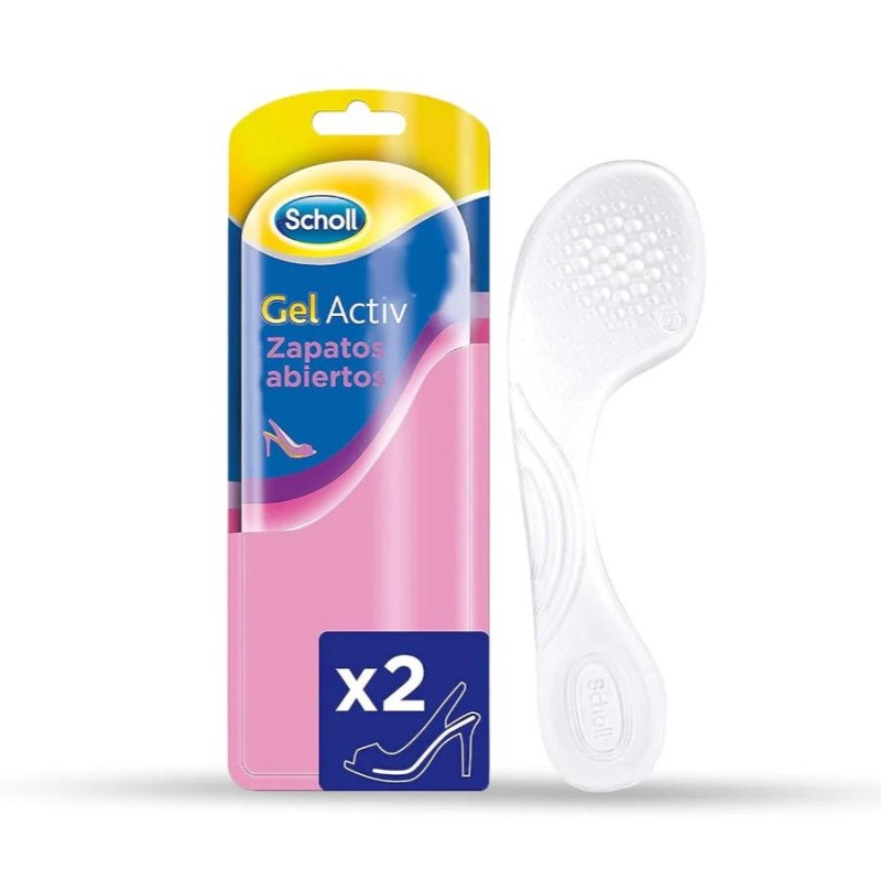 PLANTILLAS SCHOLL GEL ACTIV ZAPATO ABIERTO