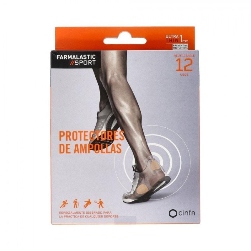 APOSITO PROTECTOR DE AMPOLLAS FARMALASTIC SPORT 12 USOS