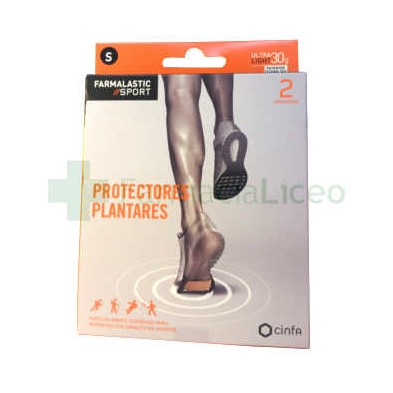 ALMOHADILLA PLANTAR FARMALASTIC SPORT 2 UNIDADES TALLA S