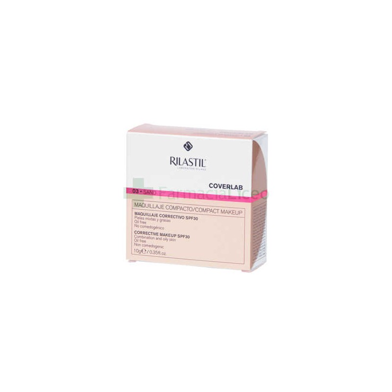 RILASTIL COVERLAB MAQ COMPACTO SPF 30 NM SAND