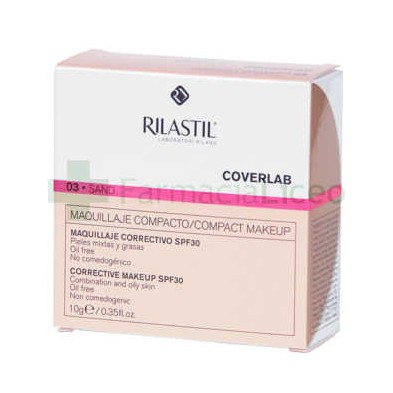 RILASTIL COVERLAB MAQ COMPACTO SPF 30 NM SAND