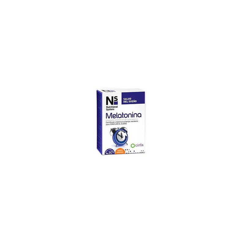 NS MELATONINA COMP MASTICABLES NARANJA 1.95 MG 3