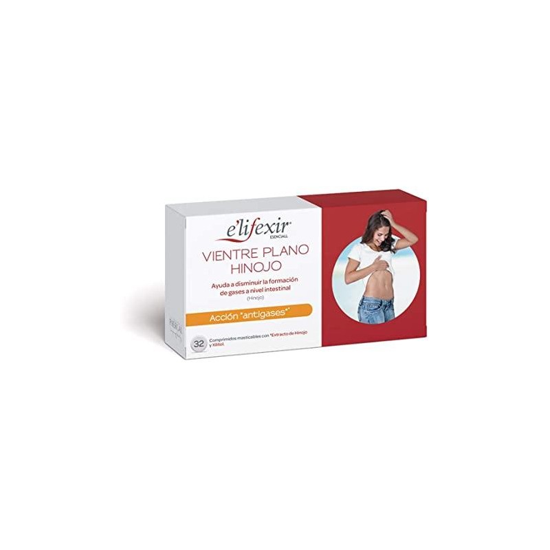 E´LIFEXIR VIENTRE PLANO HINOJO 30 COMPRIMIDOS