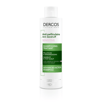 DERCOS TECHNIQUE CHAMPU ANTICASPA SENSIBLE 200 ML