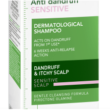 DERCOS TECHNIQUE CHAMPU ANTICASPA SENSIBLE 200 ML