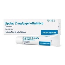 LIPOLASIC 2 MG/G GEL OFTALMICO 10 G