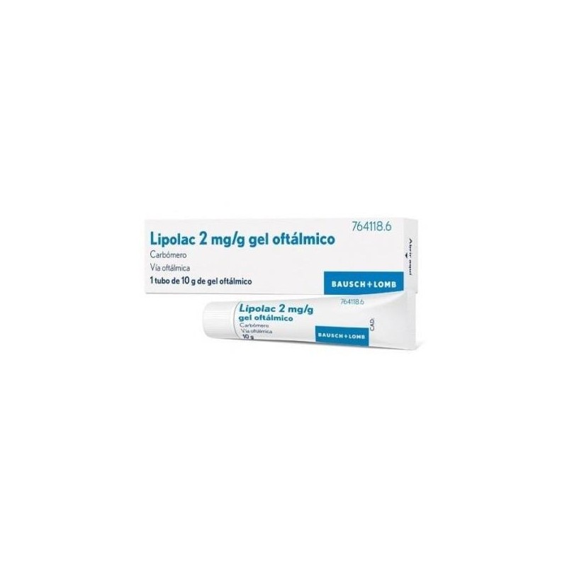 LIPOLASIC 2 MG/G GEL OFTALMICO 10 G