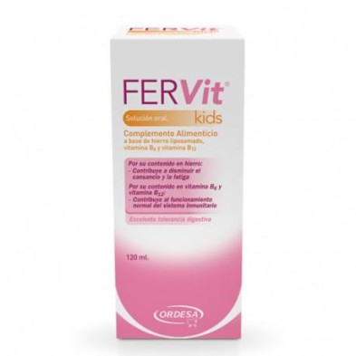 FERVIT HIERRO PEDIATRICO SOLUCION ORAL 120 ML