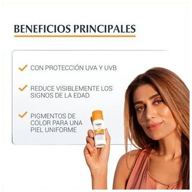 EUCERIN SUN PROTECTION 50+ CREMA ROSTRO CC 50 ML