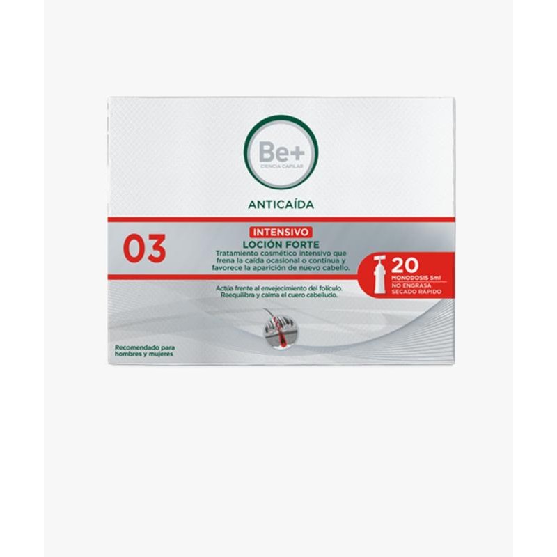 BE+ ANTICAIDA LOCION FORTE 20 X 5 ML