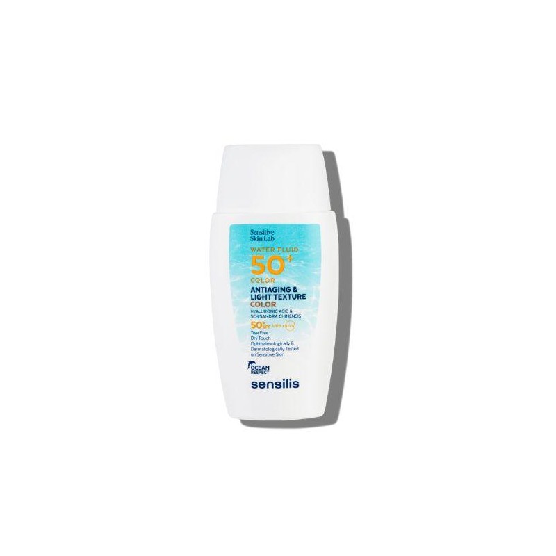 SENSILIS WATER FLUID SPF50+ ANTIEDAD CON COLOR 40 ML