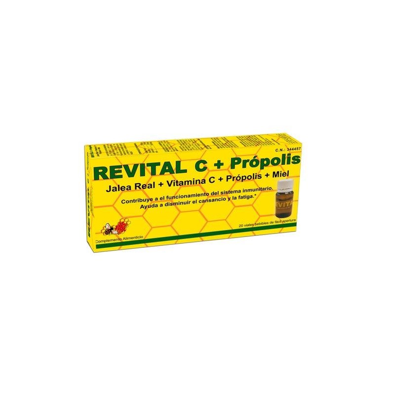 REVITAL C PROPOLIS AMPOLLA BEBIBLE 20 AMPOLLAS