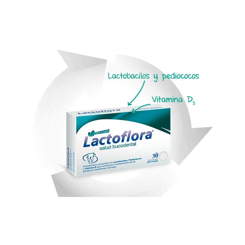 LACTOFLORA BUCODENTAL 30 COMPRIMIDOS